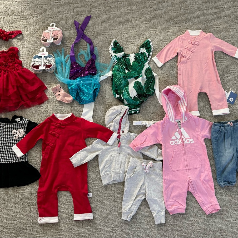 Lot of baby’s clothes size 3-9 months